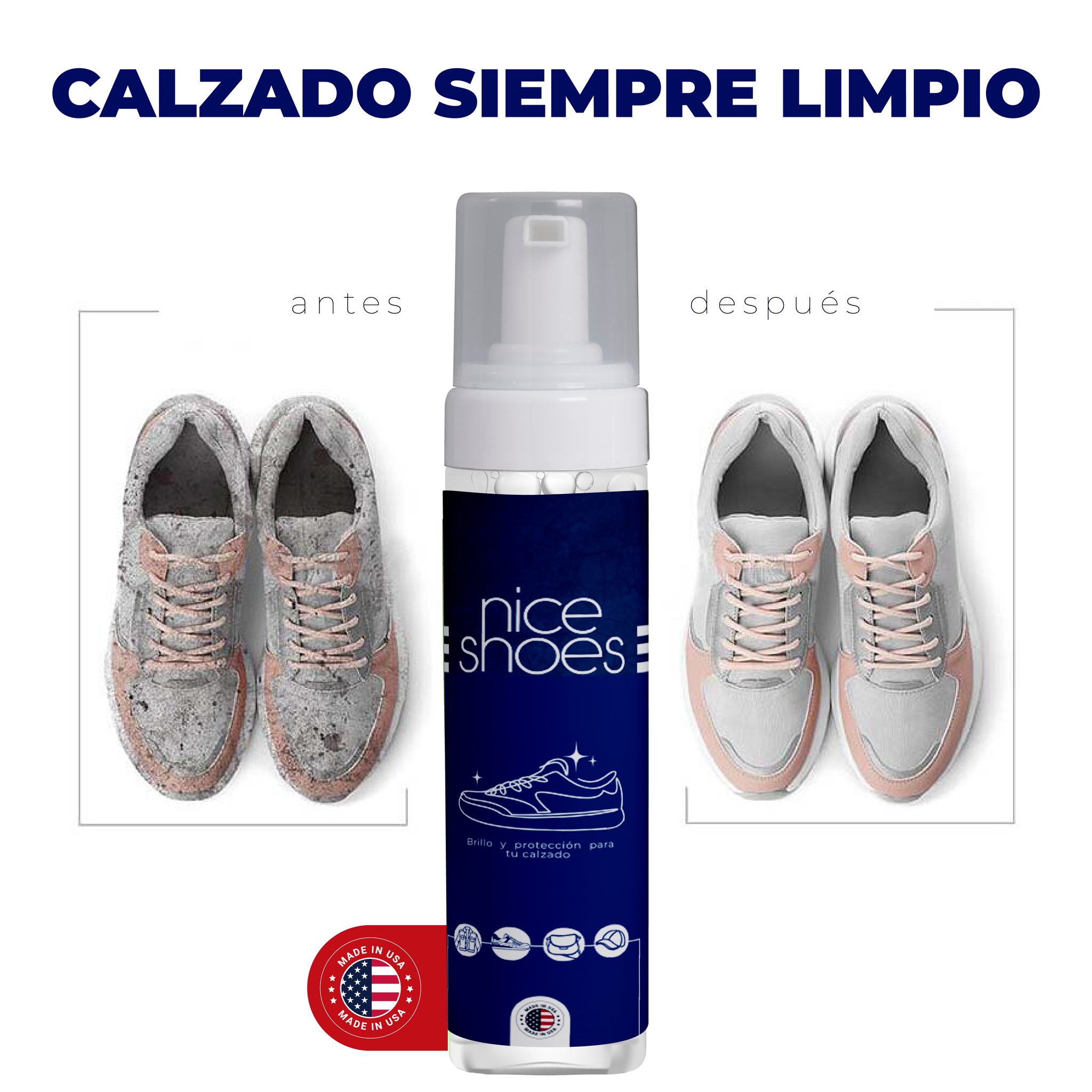 NICE SHOES™- 2X1 ESPUMA MÁGICA
