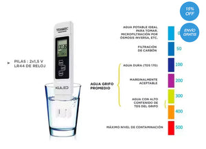 GotaSegura™-Medidor Digital Del Agua TDS