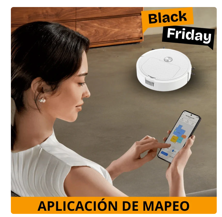 RoboSweep- Robot Aspirador 3 en 1