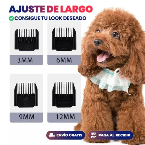 PELUDITO PRO™ – Cortadora Eléctrica Silenciosa para Perros y Gatos
