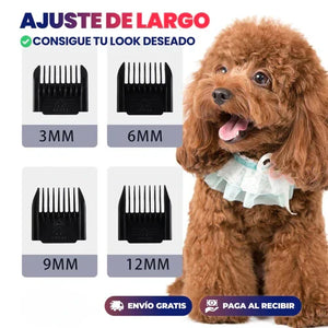 PELUDITO PRO™ – Cortadora Eléctrica Silenciosa para Perros y Gatos